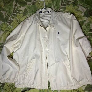 Vintage Polo Ralph Lauren white Jacket xxl preowned